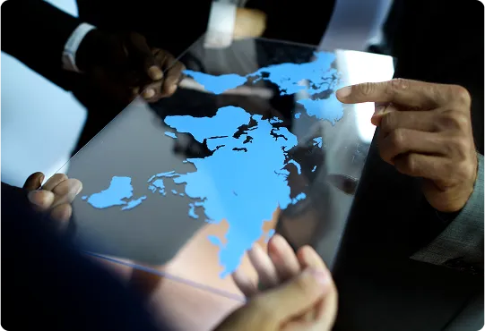 global business planing working concept
