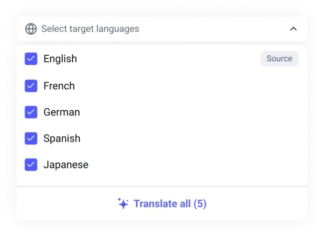 bulk automated translation